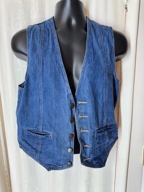 Vintage Men's Made In Paradise Jean Vest